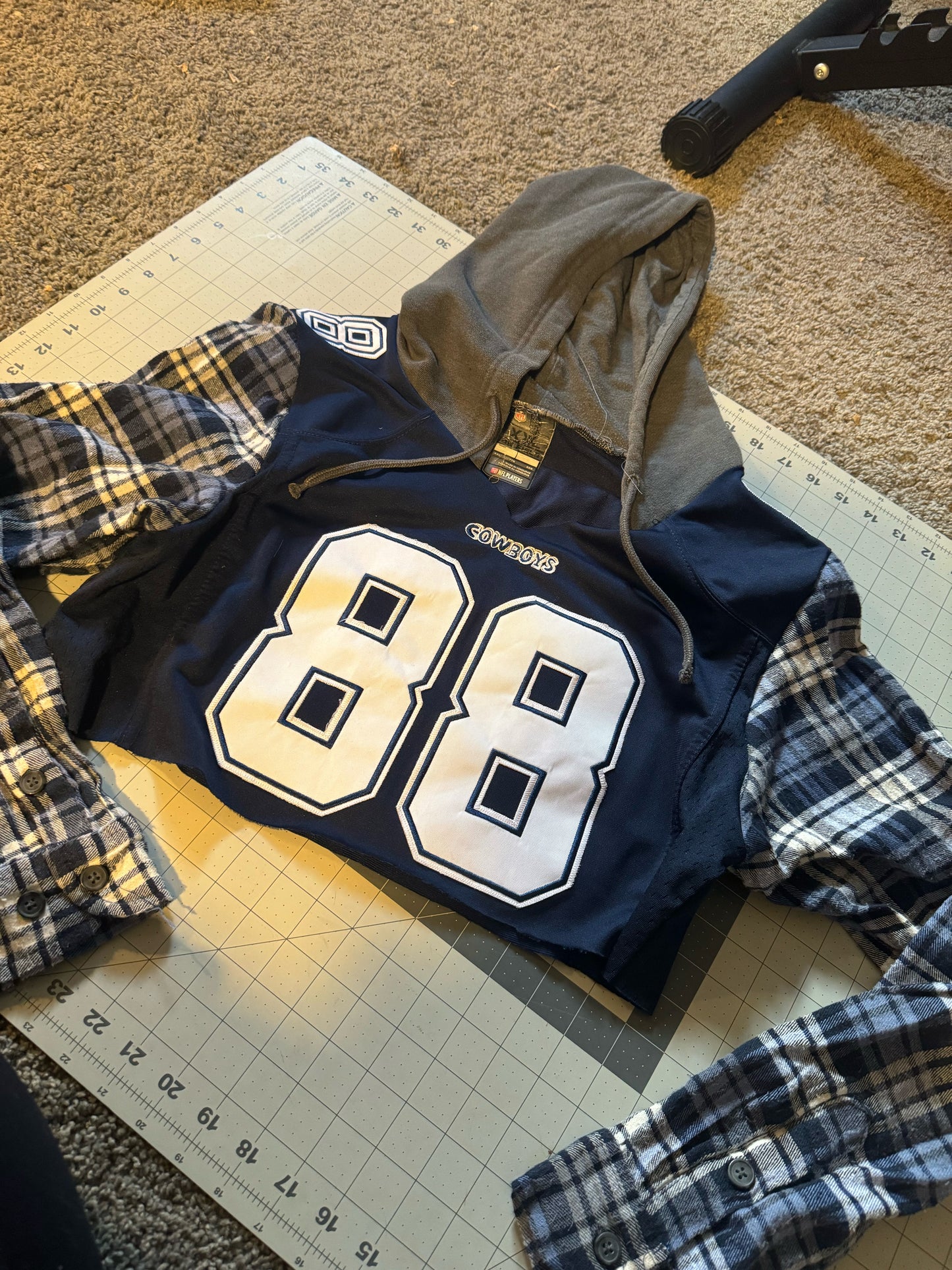 Dallas Cowboys Cropped Hoodie