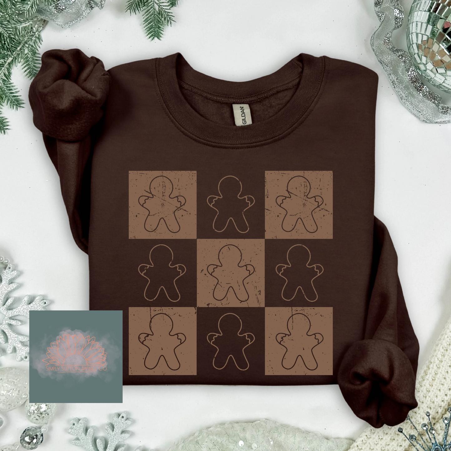 Gingerbreads- Adult Crewneck Sweatshirt