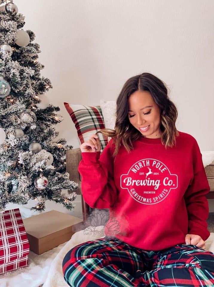North Pole Brewing Co. -Adult Unisex Crewneck Sweatshirt