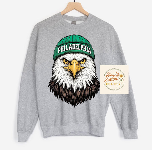 Eagles Spirit Animal- Adult Unisex Crewneck Sweatshirt