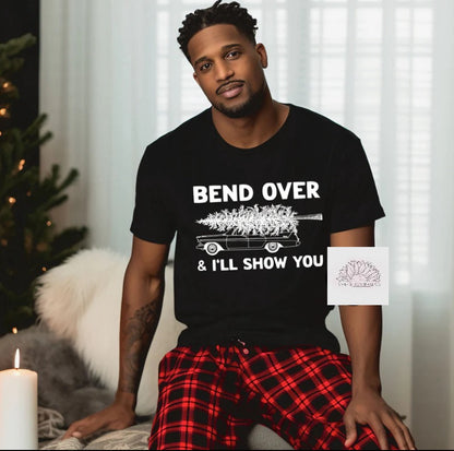 Bend Over ( Big Tree) -  Adult Unisex Crewneck T-Shirt