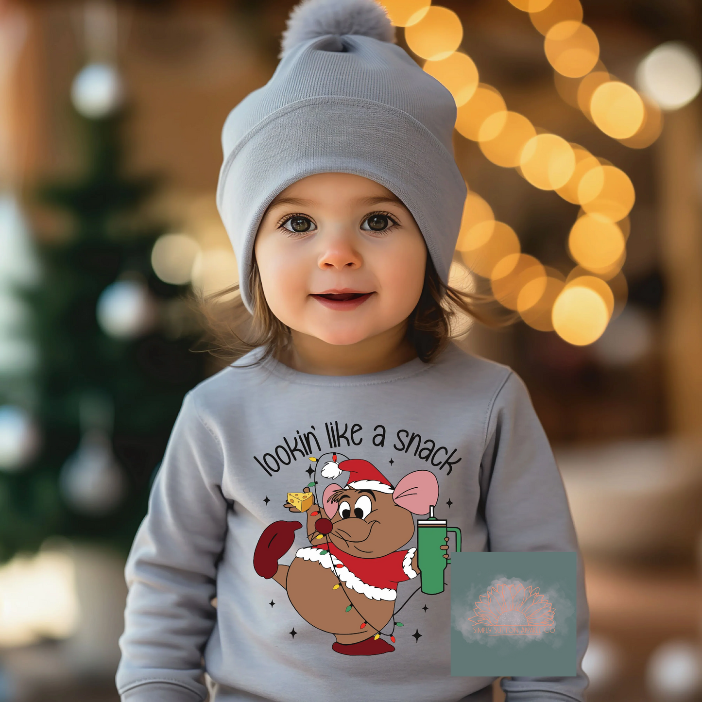 Looking Like a Snack - Youth Unisex Crewneck Sweatshirt