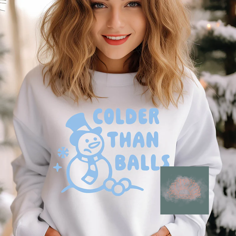 Colder than Balls - Adult Crewneck Sweatshirt