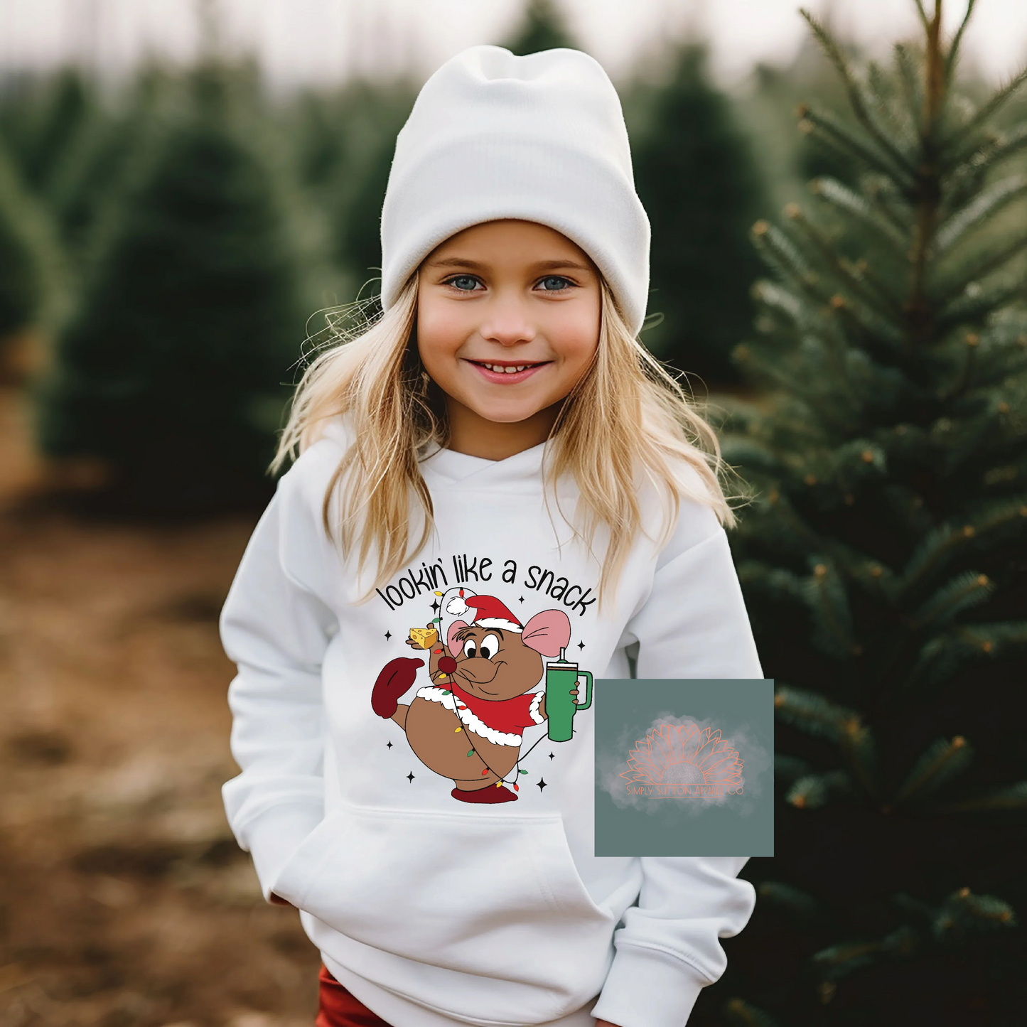 Looking Like a Snack - Youth Unisex Crewneck Sweatshirt
