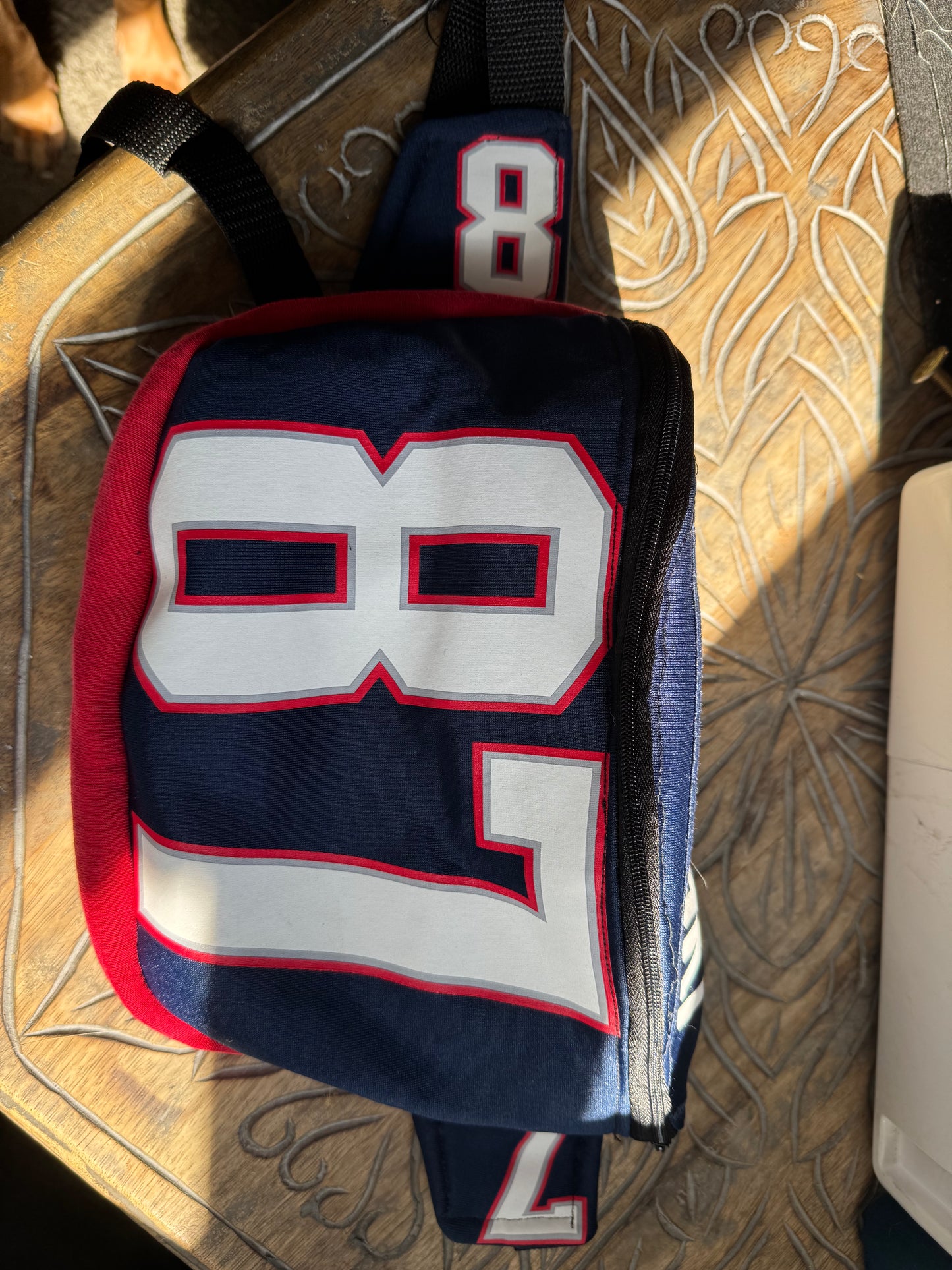 Upcycled NFL Jersey Belt Bag | Handmade Fanny Pack Crossbody | Sustainable Football Fan Gift | Stadium Game Day Bag