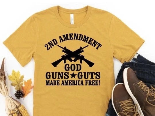2nd Amendment - Crewneck Unisex Adult T-Shirt