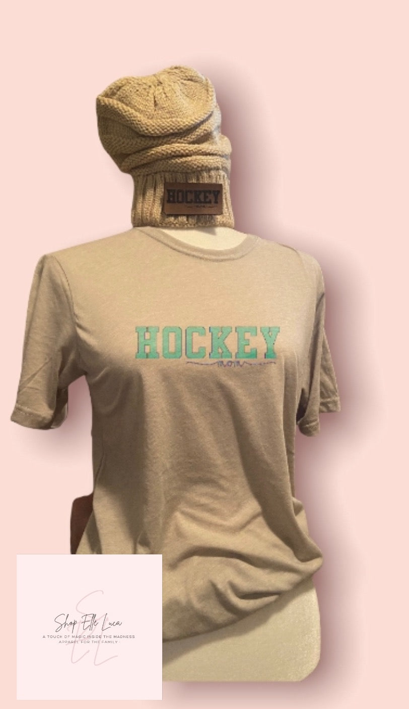 Hockey Mom Slouchy Beanie | Goalie Mom Slouchy Beanie