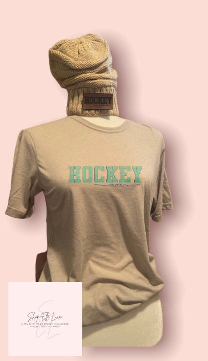 Hockey Mom Slouchy Beanie | Goalie Mom Slouchy Beanie