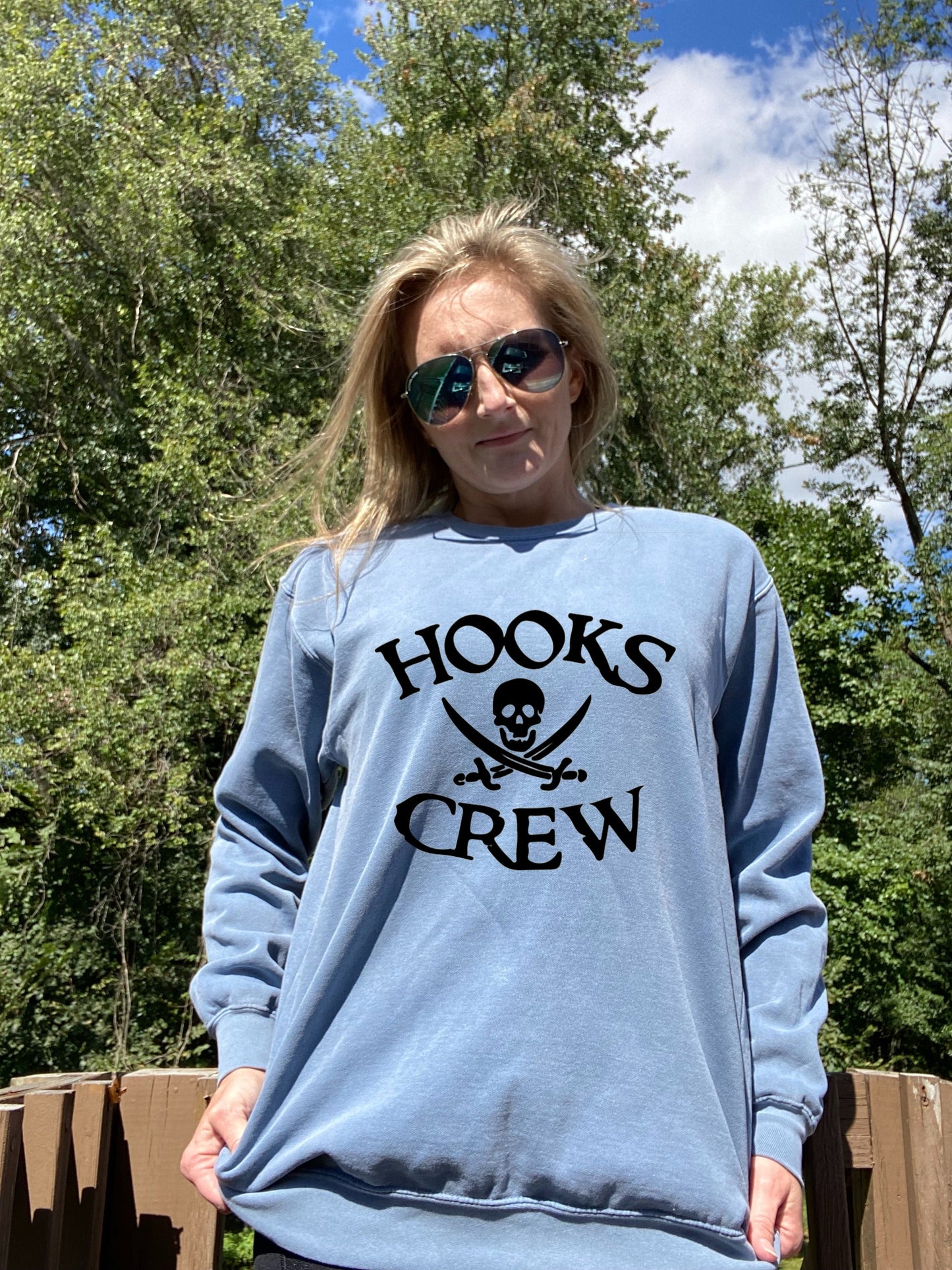 Hooks Crew -Adult Unisex Crewneck Sweatshirt