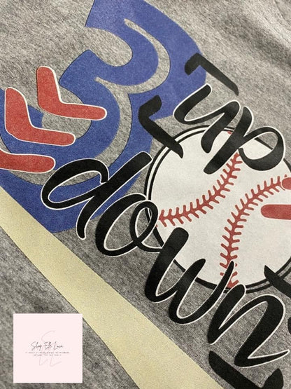 3up 3down-  Crewneck Unisex Adult T-Shirt